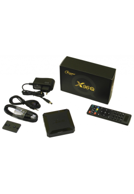 Медіа-приставка X96Q Smart TV Box 2/16G (Android 10.0) ОЗУ 2 Гб, 16Гб вбудованої пам'яті Allwinner H313 ARM Cortex A53 1.35GHz 64-bit;