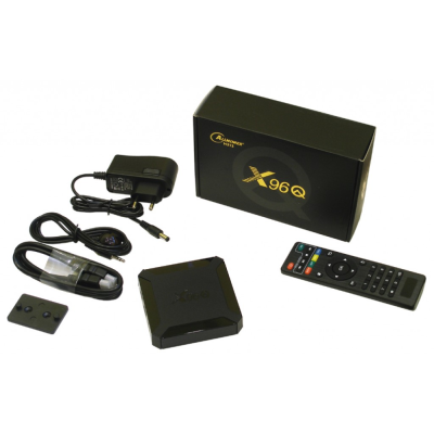 Медіа-приставка X96Q Smart TV Box 2/16G (Android 10.0) ОЗУ 2 Гб, 16Гб вбудованої пам'яті Allwinner H313 ARM Cortex A53 1.35GHz 64-bit;