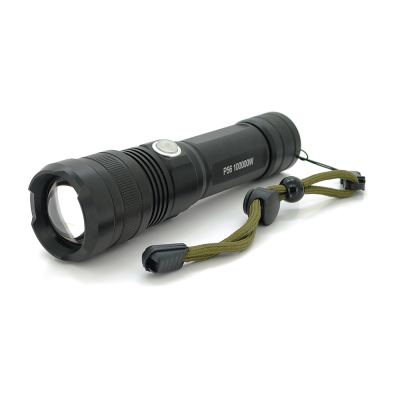 Ліхтарик Bailong BL-P56, Cree XML-T, 5 реж., Zoom, корпус-алюміній, водостійкий, ударостійкий, 18650 акумулятор, BOX