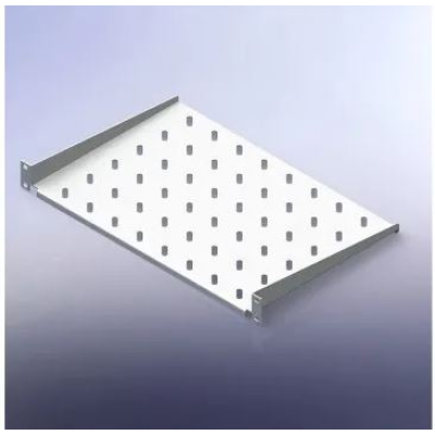 Полиця консольна 19", 1U, глибина 250мм, сіра