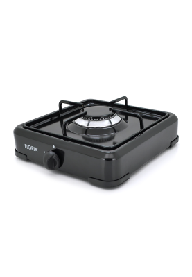 Газова плита Floria ZLN7118, 1 комфорка, Black