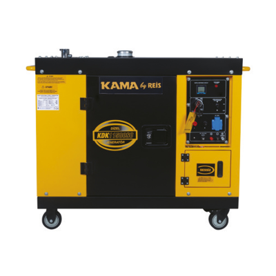 Генератор дизельний KDK11500SC, 11KVA,однофазний 230V, об'єм 12,5л