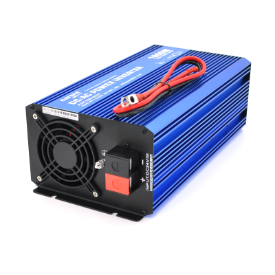Інвертор напруги Carspa-SINUS P1000-242  (1000Вт), 12/220V, 1xShuko, 1USB, клеми, Box Q4