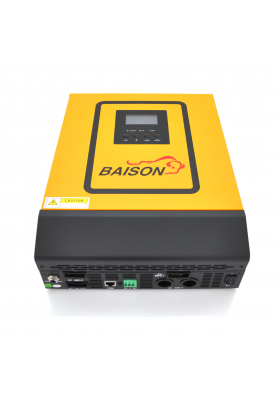 Гібридний інвертор BAISON PS-PLUS-3KV, 3000W, 24V, ток заряда 0-30A, 170-280V, MPPT (50А, 30-40 Vdc)