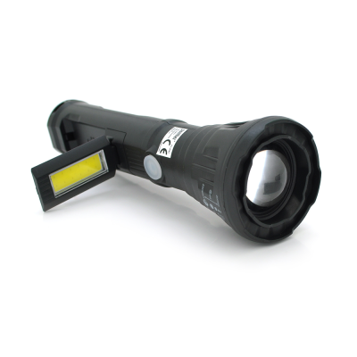 Ліхтар переносний PT-8182, 3+1 режими, 1+COB, вбудований акумулятор, USB кабель, Box