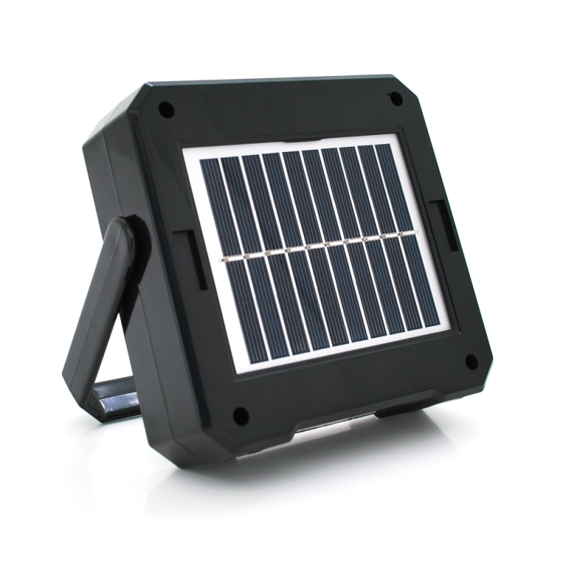 Переносний ліхтар-прожектор RC-C095+Solar (20W), 18 LED(SMD), 3 режими роботи, заряд від USB+Solar, вбудована батарея, Box
