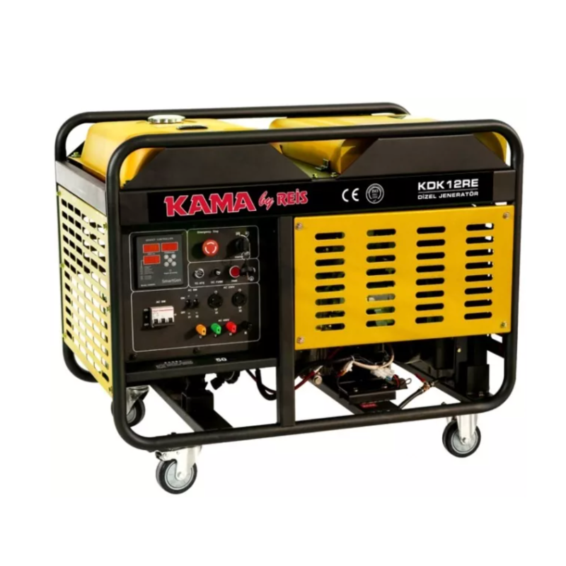 Генератор дизельний KDK12RE, 15KVA, однофазний 230V, об'єм 34л