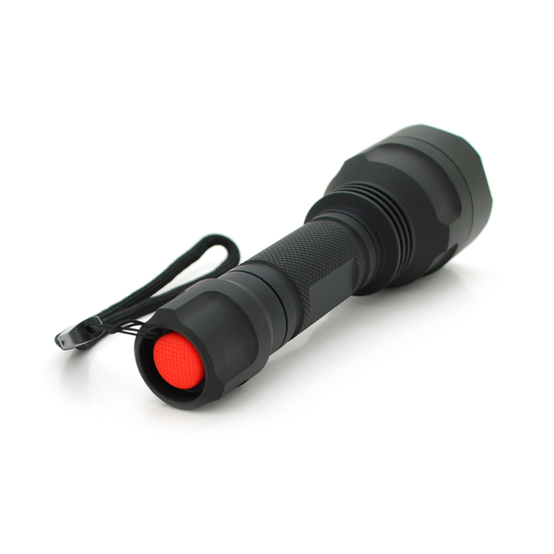 Ліхтар-підствольний тактичний BAILONG BL-QC8-XPE, 1LED XPE, 3W, 1 режим, 18650 немає в комплекті, Black, IP44, СЗУ, 142х36х28мм, BOX