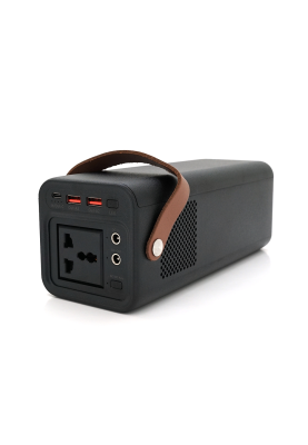 Портативна зарядна станція XO-PSA-200W потужністю 200W, (190Wh/52800mAh), Output:1AC+2USB+1Type-C+2DC, Black