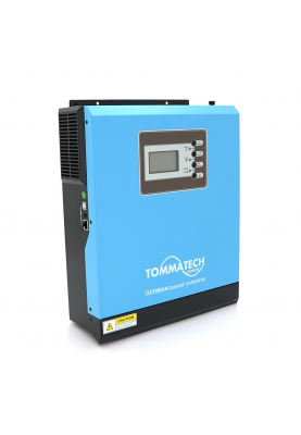 Гібридний інвертор TOMMATECH TT-NEW1K-12, 1000W, 12V ток заряда 20/10А ШИМ