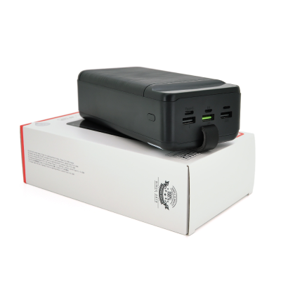 PowerBank XO-PR158 50000mAh,Input:5V/2.5A,9V/2A,12V/1.5A(Micro,Type-C,Lightning),Output: 5V/2A,9V/2A(3хUSB,Type-C),Q18,plastic,Black