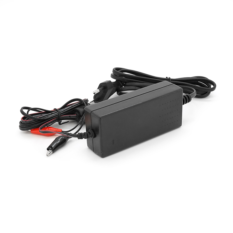 Зарядний пристрій Mervesan MT-4012C для акумулятора 12V-2A, затискачі, Q50