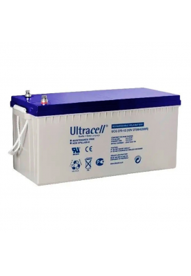 Акумуляторна батарея Ultracell UCG275-12 GEL 12 V 275 Ah (522 x 268 x 226) White Q1/24