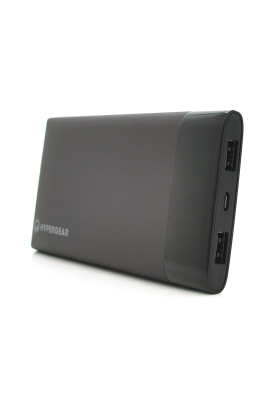 PowerBank Hypergear 16000mAh Fast Charge, 2*USB, Black, Q1