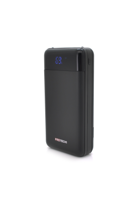 Powerbank ProTech-B06 30000mAh, 2USB, White/Black, (600g), Blister