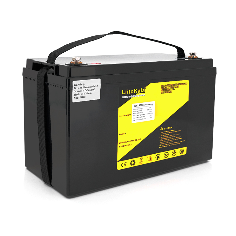 Акумуляторна батарея LiitoKala LiFePO4 12,0V 150Ah (340*180*226mm), 11.5kg