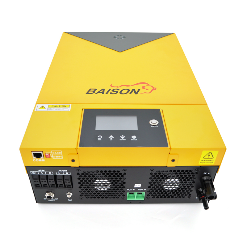 Гібридний інвертор BAISON MPS-VIII-PRO,4200W, 24V, ток заряда 0-110A, 170-280V, MPPT (140А, 90-450 Vdc)
