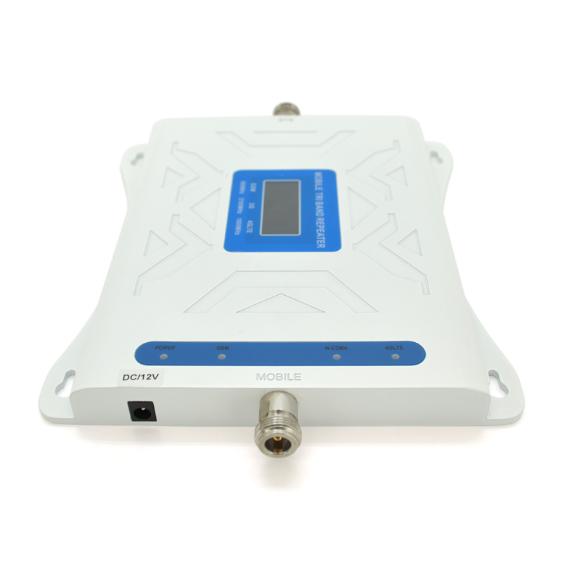 Підсилювач GSM305-3G-4G 900/1800/2100МГц. Підсилювач тридіапазонний (500-1000м.кв). White