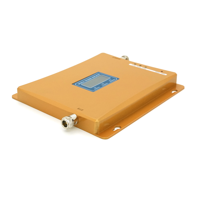 Підсилювач GSM306-3G-4G 900/1800/2100МГц. Підсилювач тридіапазонний (1000-2000м.кв). Gold