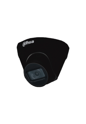 2Mп IP внутр\уличн відеокамера Dahua чорного кольору DH-IPC-HDW1230T1-S5-BE (2.8мм)