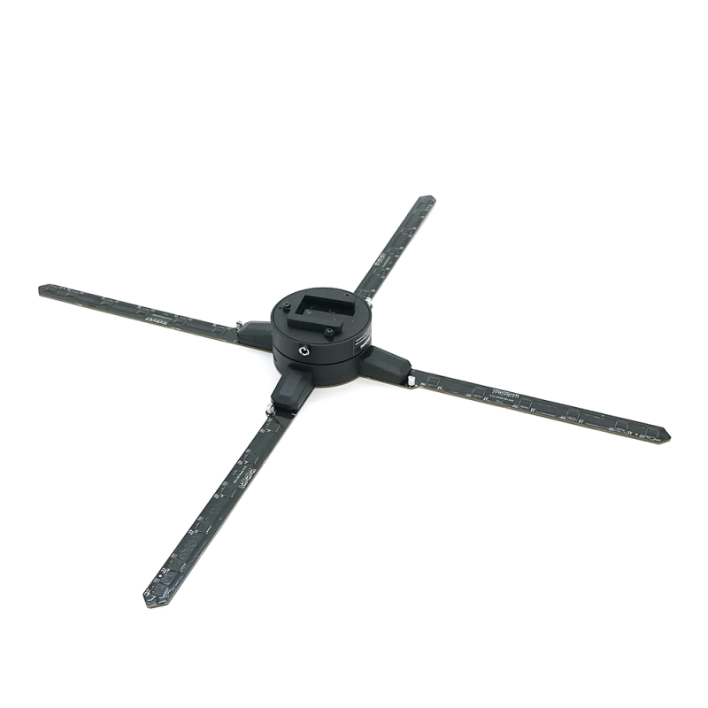 Світлодіодний голографічний проектор-голограма Merlion Z3H, 12V/60W, 1600*960dpi, угол обзора170°, LED: 4*240, 64*64cm