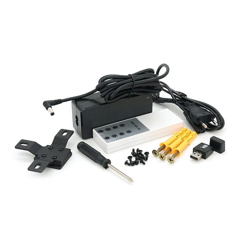 Світлодіодний голографічний проектор-голограма Merlion Z3H, 12V/60W, 1600*960dpi, угол обзора170°, LED: 4*240, 64*64cm