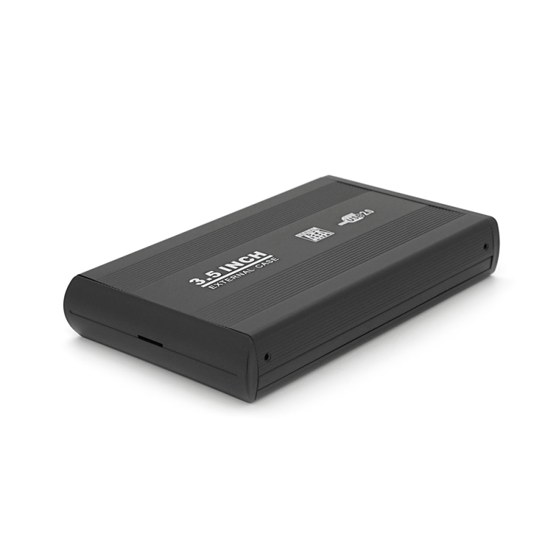 Карман , 3,5 "алюмінієвий корпус, інтерфейс USB2.0 SATA, Black