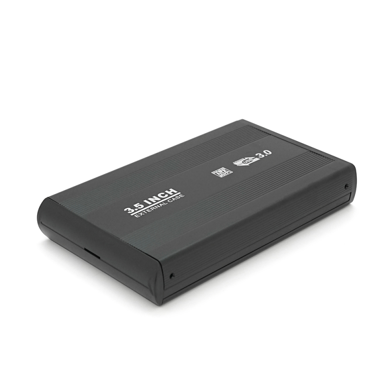 Карман , 3,5 "алюмінієвий корпус, інтерфейс USB3.0 SATA, Black