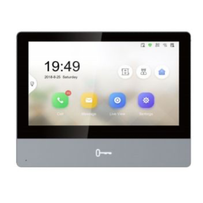 7" IP WiFi відеодомофон з пам'яттю Hikvision DS-KH8350-WTE1