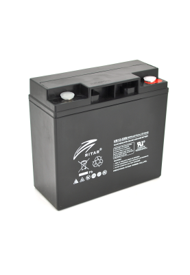 Акумуляторна батарея AGM RITAR HR1250W, Black Case, 12V 14.0Ah ( 181 х 77 х 167 ) 4.30kg Q4