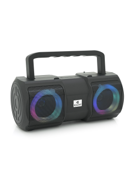 Колонки Kisonli K1 Bluetooth 5.1, 2x10W, 2400mAh, USB, DC: 5V/1A, Black, BOX, Q24