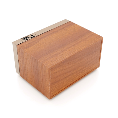 Колонка Kisonli G10 Bluetooth 5.0, 1х5W, 1200mAh, USB/TF/BT/FM/AUX, DC: 5V/1A, Brown, BOX, Q50