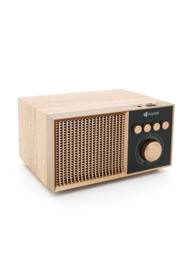 Колонка Kisonli G10 Bluetooth 5.0, 1х5W, 1200mAh, ≥90dB, USB/TF/BT/FM/AUX, DC: 5V/1A, Red-Wood, BOX, Q50
