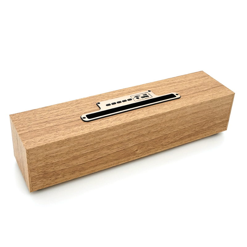 Колонка Kisonli G11 Bluetooth 5.0, 2х5W, 1200mAh, ≥90dB, USB/TF/BT/FM/AUX, DC: 5V, Wooden, BOX, Q20