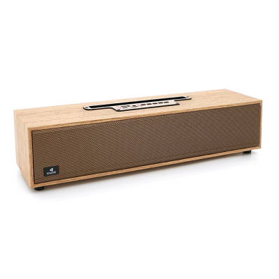 Колонка Kisonli G11 Bluetooth 5.0, 2х5W, 1200mAh, ≥90dB, USB/TF/BT/FM/AUX, DC: 5V, Wooden, BOX, Q20