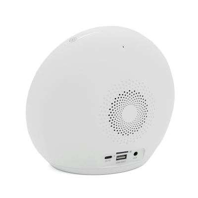 Колонка Kisonli Q6B Bluetooth 5.0, 1х5W, 3600mAh, USB/TF/FM/BT/LED/Clock/RGB Light, DC: 5V/1A, BOX, Silver, Q30 Колонка Kisonli Q6B Bluetooth 5.0, 1х5W, 3600mAh, USB/TF/FM/BT/LED/Clock/RGB Light, DC: 5V/1A, BOX, Silver, Q30