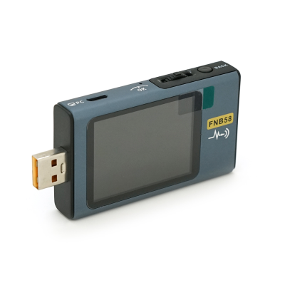 USB тестер Fnirsi FNB58 напруги (4-28V) та струму (0-7A), Bluetooth, Box