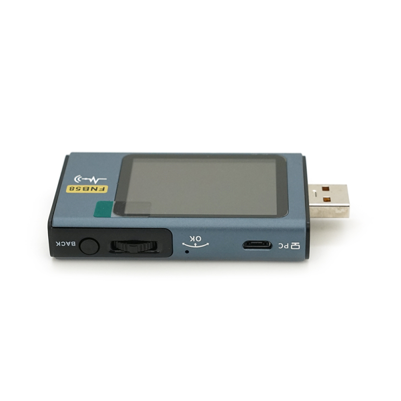 USB тестер Fnirsi FNB58 напруги (4-28V) та струму (0-7A), Bluetooth, Box