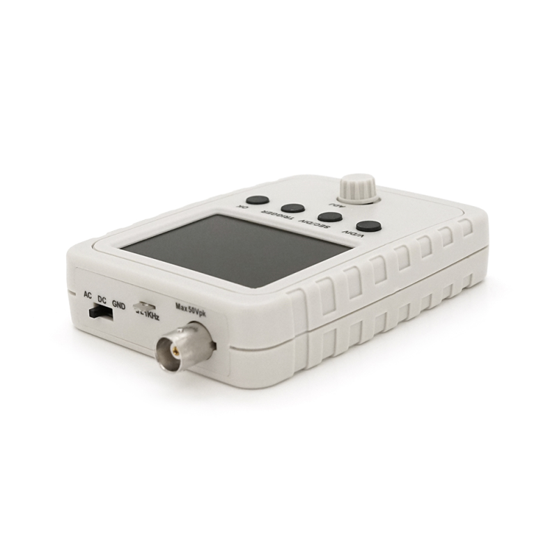 Осцилограф FNIRSI-DSO150 + високовольтний щуп P6100, затискачі "крокодили", Box