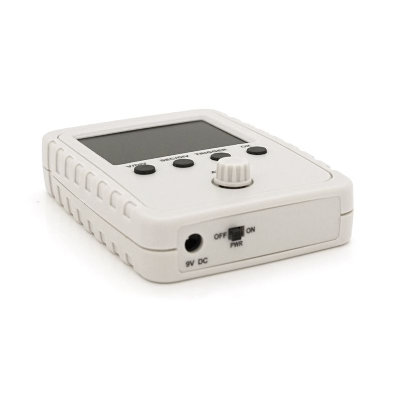 Осцилограф FNIRSI-DSO150 + високовольтний щуп P6100, затискачі "крокодили", Box