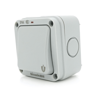 Вимикач одинарний зовнішнього монтажу SL-1, водонепроникний, IP66, AC: 110-250V, 10A, Grew