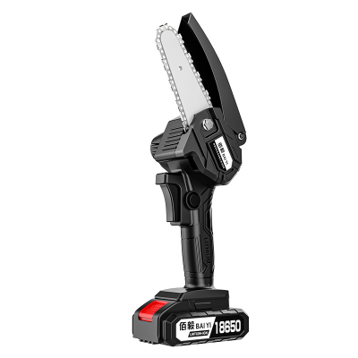 Акумуляторна ланцюгова пилка Baiyi 450W + перехідник, 3000rpm