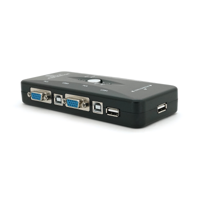 4-портовий KVM свіч, VGA, USB 4-портовий KVM свіч, VGA, USB
