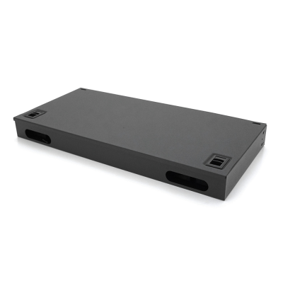 Оптична патч-панель Merlion ML-OP-S406A-12C 12-канальна, SC Simplex adapter, (485*210*44мм)