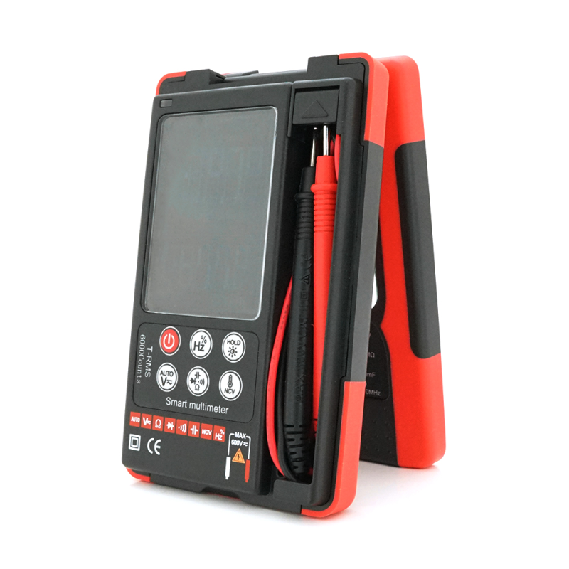 Мультиметр ANENG AN-Q60, вимірювання: V, A, R, C, T, F