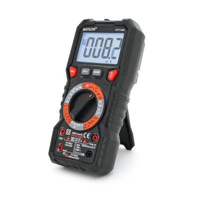 Мультиметр Mayilon HT-118C, вимірювання: V, A, R, C, F, T