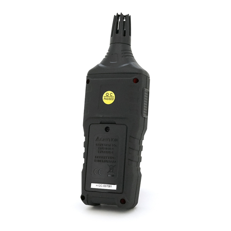 Тестер температури та вологості Mayilon HT-618. Вимірювання: T°C/°F, %RH, точка роси, вологий термометр.