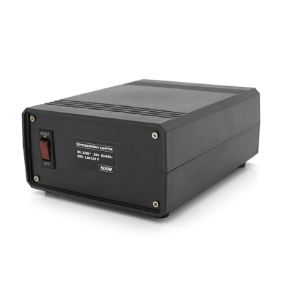 Перетворювач напруги понижуючий MERLION PN-500, Input 220 V/Output 110V, 500W, трансформаторний