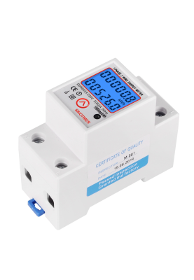 Однофазний електронний лічильник DDS6619-526L-2 на DIN-рейку, 230V, LED