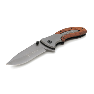 Складний ніж Browning X47, Steel + red wood, Box